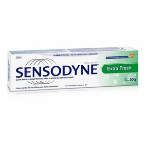 Creme Dental Extra Fresh Sensodyne Caixa 50g