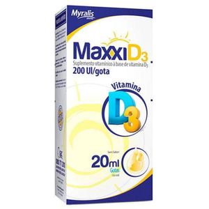 Maxxi D3 Solução de Uso Oral 20ml