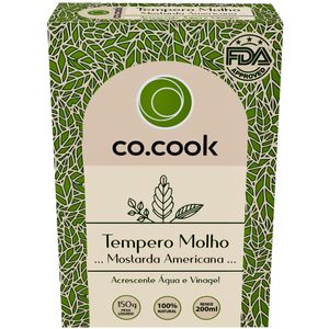 CoCook Tempero Funcional 100% Natural Mostarda Americana 150g