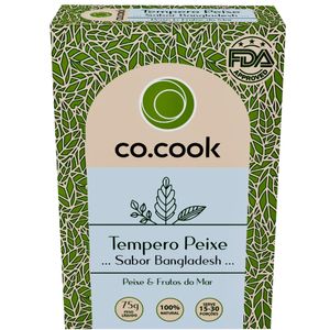 CoCook Especiaria Natural Tempero Peixe Sabor Bangladesh 75g