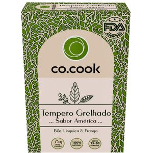 CoCook Especiaria Natural Tempero Grelhado Sabor America 75g