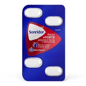 Sonridor Rapid +Forte com 4 Comprimidos Revestidos