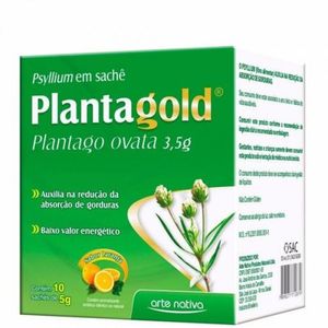 Plantagold 3,5g/g Pó para Solução de Uso Oral com 10 Sachês com 5g