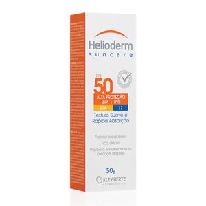Protetor Solar Helioderm Suncare FPS 50 Facial 50g