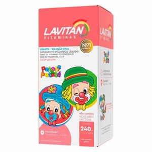 Lavitan Kids Sabor Laranja Solução Oral 240ml