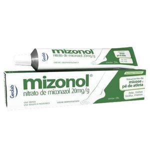 Mizonol 20mg/g Creme de Uso Dermatológico Bisnaga 28g