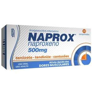 Naprox 500mg com 10 Comprimidos