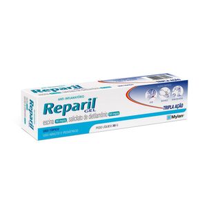 Reparil 10mg/g + 50mg/g Gel de Uso Dermatológico Bisnaga 30g