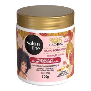Máscara Salon Line S.O.S Cachos Rícino e Queratina 500g