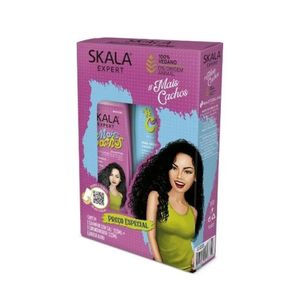 Kit Skala Mais Cachos com Shampoo 325ml + Condicionador 325ml