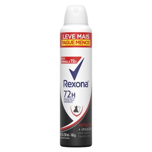 Desodorante Antitranspirante Antibacteriano + Invisible Rexona 250ml