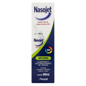 Nasojet 0.9% Solução Nasal Frasco Aerossol Jato Forte 100ml