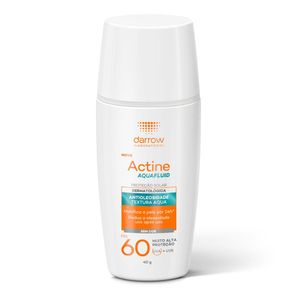 Protetor Solar Darrow Actine Aquafluid FPS 60 Sem Cor 40g