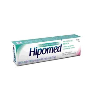 Hipomed 1000UI/g + 400UI/g + 100mg/g Pomada de Uso Dermatológico Bisnaga 45g
