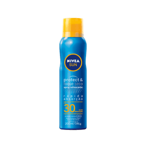 Protetor Solar Corporal Spray Nivea Sun Protect&Fresh FPS30 com 200ml