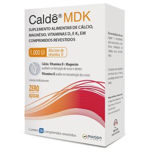 Suplemento Alimentar Caldê MDK 1.000UI com 30 Comprimidos Revestidos