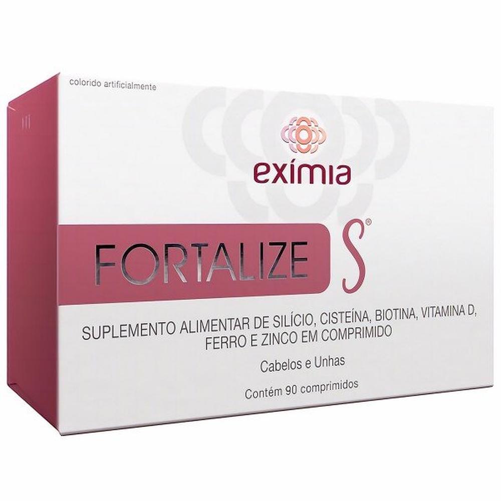 Exímia Fortalize S Cabelos e Unhas com 90 Comprimidos - Nivele ...