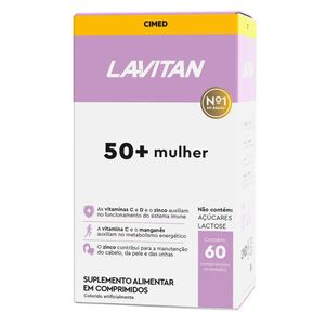 Lavitan 50+ Mulher com 60 Cápsulas