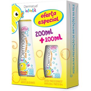 Kit Sabonete Líquido Dermacyd Infantil com 200ml + Grátis 100ml