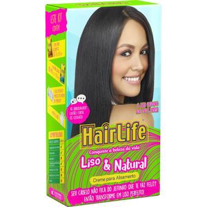 Alisante Creme Hairlife Liso & Natural 80g