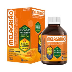 Melagrião 0,125mg/ml + 0,125mg/ml + 0,0064mg/ml Xarope Frasco 150ml