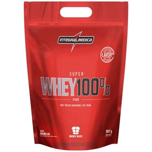 Super Whey 100% Pure Baunilha Refil Integralmédica 907g
