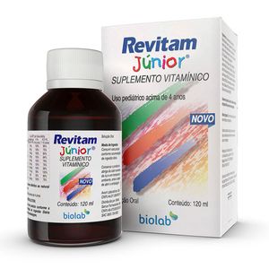 Suplemento Vitamínico Revitam Júnior Biolab Sanus Sanus 120ml