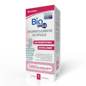 Bio GG 10BI + 1.000UI Biosintética 7 Cápsulas