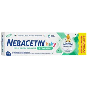 Creme Prevenção Contra Assaduras Nebacetin Baby 120g