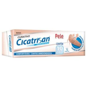 Curativos Cicatrisan Pele com 10 Unidades