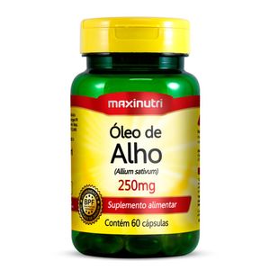 Óleo de Alho 250mg com 60 Cápsulas