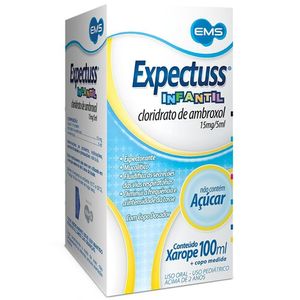 Expectuss 15mg/5ml Xarope de Uso Pediátrico Frasco 100ml