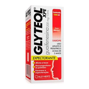 Glyteol 13,33mg/ml Xarope Sabor Baunilha Frasco 150ml