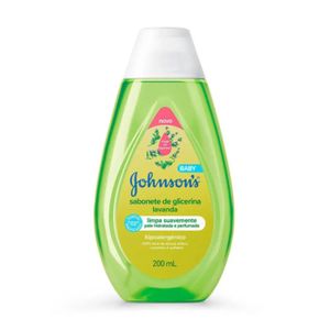 Sabonete Líquido de Glicerina Johnson's Baby Lavanda 200ml