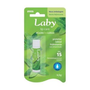 Laby Stick Lip Care Protetor Solar Labial Menta FPS 15 4.5g