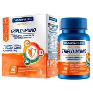 Triplo Imuno Nutrição Catarinense com 30 Comprimidos