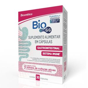 Bio GG 10BI + 1.000UI Biosintética 30 Cápsulas
