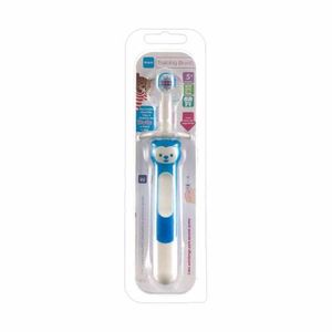 Escova de Dente para Bebês MAM Training Brush Azul com 1 Unidade