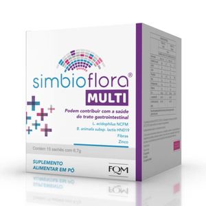 Simbioflora Multi Pó para Solução de Uso Oral com 15 Sachês com 6,7g
