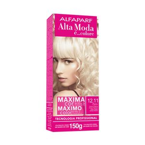 Kit Coloração Creme Nº 12.11 Louro Platina Cinza Intenso Alfaparf com 1 Unidade
