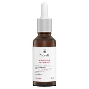 Sérum Facial Adcos Oil Control Vitamina C 15ml