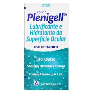 Plenigell Solução Oftálmica 5ml