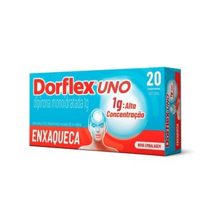 Dorflex Uno Enxaqueca 1g com 20 Comprimidos