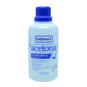 Removedor de Esmalte à Base de Acetona Farmax 100ml