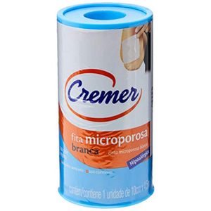 Fita Microporosa Branca Cremer 10cm X 4,5m com 1 Unidade