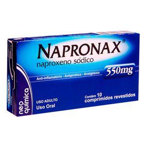 Napronax 550mg com 10 Comprimidos Revestidos