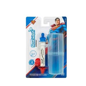 Kit Nosewash com 1 Seringa Para Lavagem Nasal 10ml + 1 Copo Medidor Superman