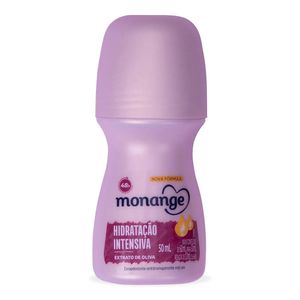 Desodorante Antitranspirante Monange Hidratação Intensiva Feminino 48H Roll-On 50ml