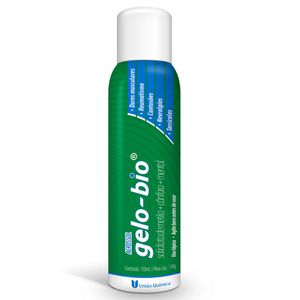 Gelo-Bio 0,0333ml/ml + 0,0333G/ml + 0,0083G/ml Solução de Uso Dermatológico Frasco Aerossol 150ml