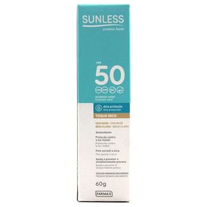 Protetor Facial Sunless FPS 50 60g